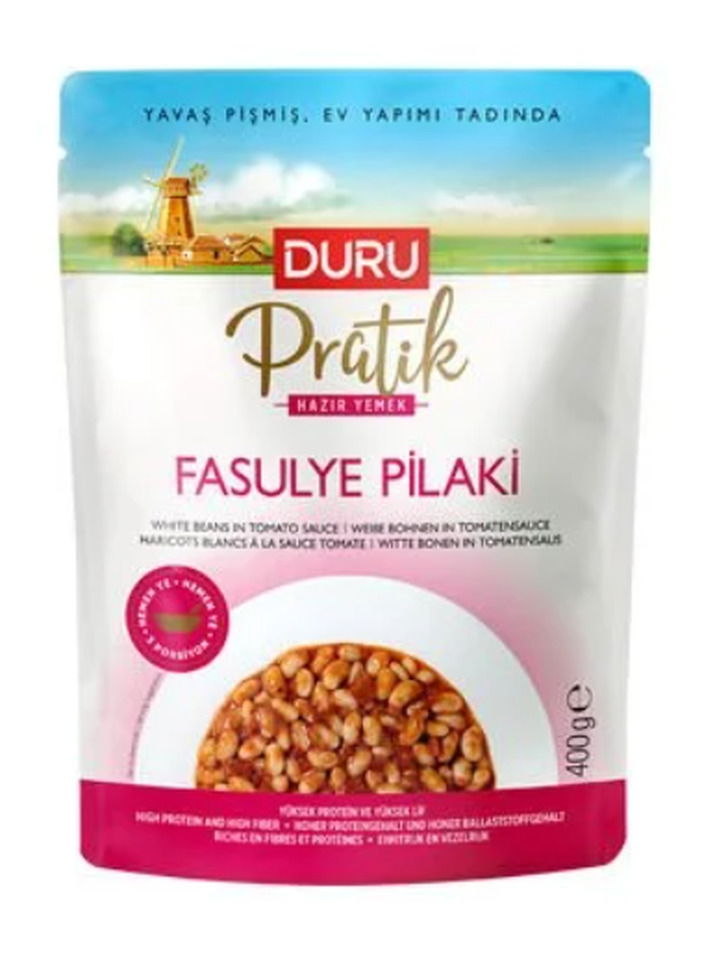 DURU PRATİK KIRMIZI FASULYE PİLAKİ 400 GR